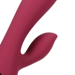 Loveline by Shots Vibrador Coelhinho Silicone Suave Dark Cherry