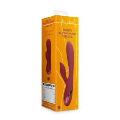Loveline by Shots Vibrador Coelhinho Silicone Suave Dark Cherry
