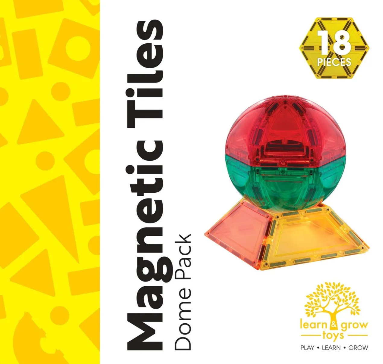 Magnetic Tiles 18 peças