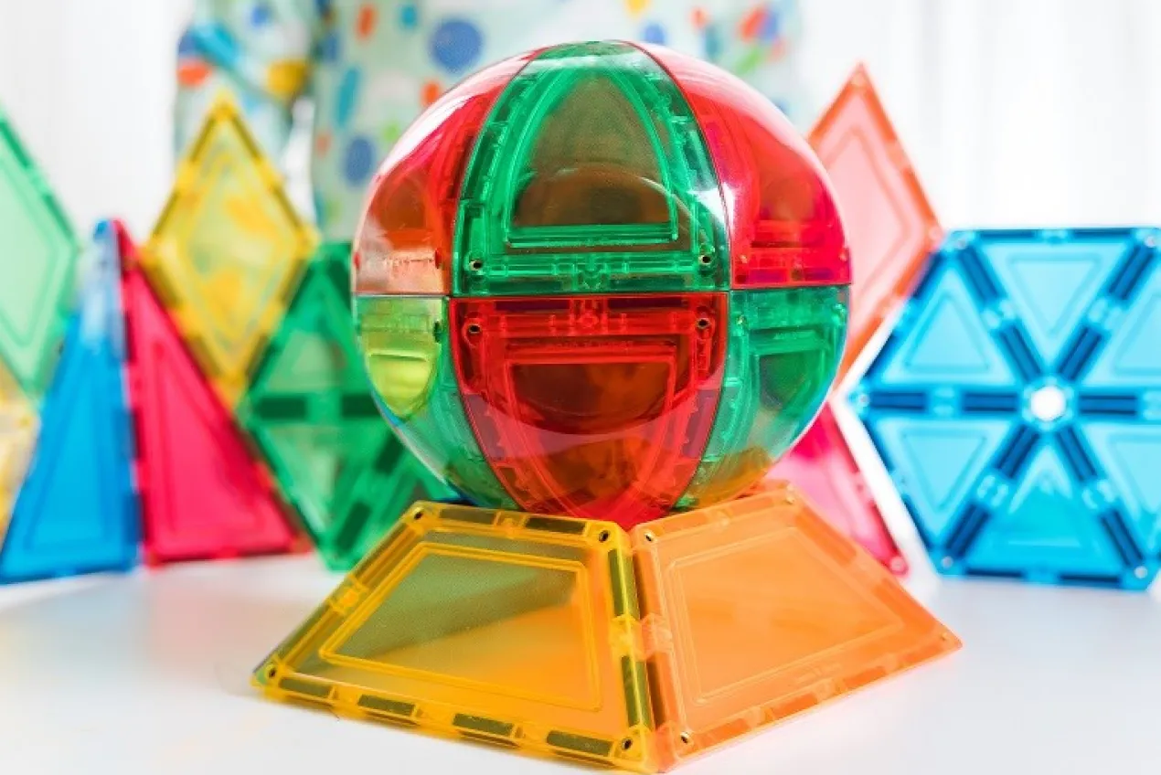Magnetic Tiles 18 peças