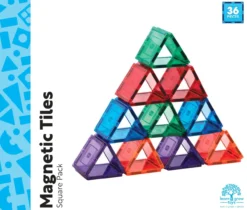 Magnetic Tiles Small Square 36 peças