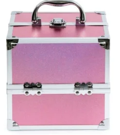 Maleta de Maquilhagem Cube Pink Super