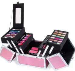 Maleta de Maquilhagem Cube Pink Super