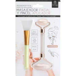 Massajador Facial e Pincel Aplicador