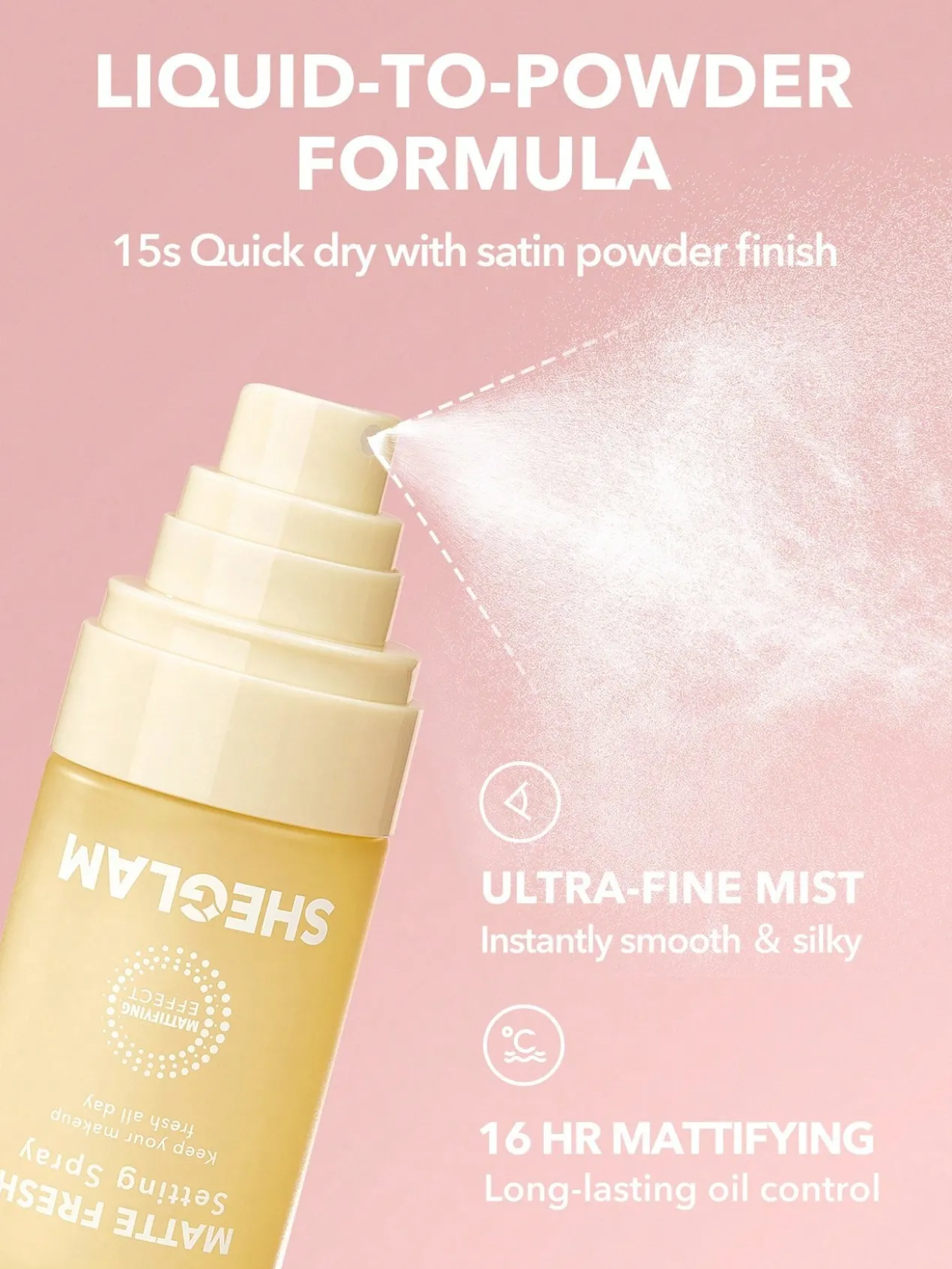Matte Fresh Spray Fixador