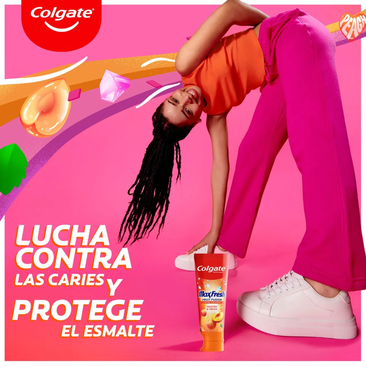 Max Fresh Fruit Fusion Pasta Dentífrica