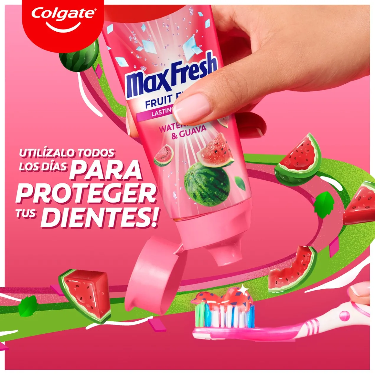 Max Fresh Fruit Fusion Pasta Dentífrica