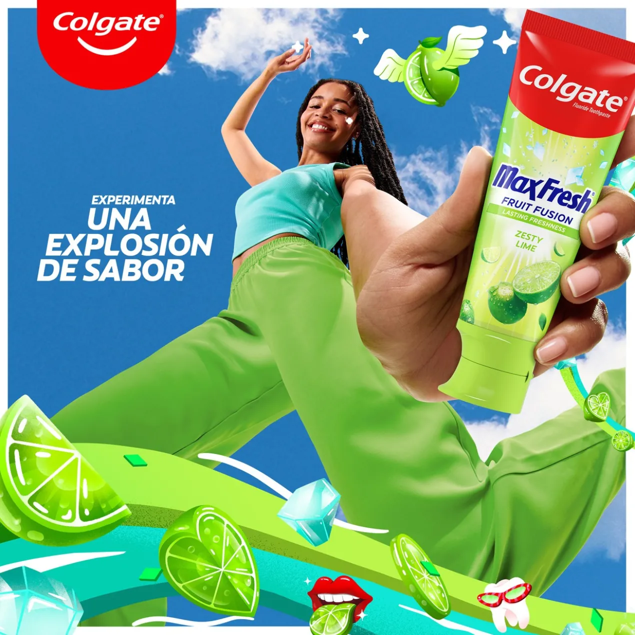 Max Fresh Fruit Fusion Pasta Dentífrica