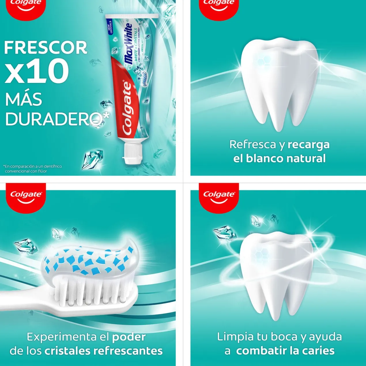 Max White Crystals Pasta de Dentes