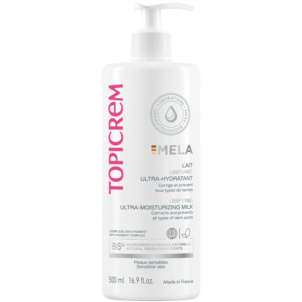 Mela Leite Unificador Ultra-Hidratante Corporal SPF15
