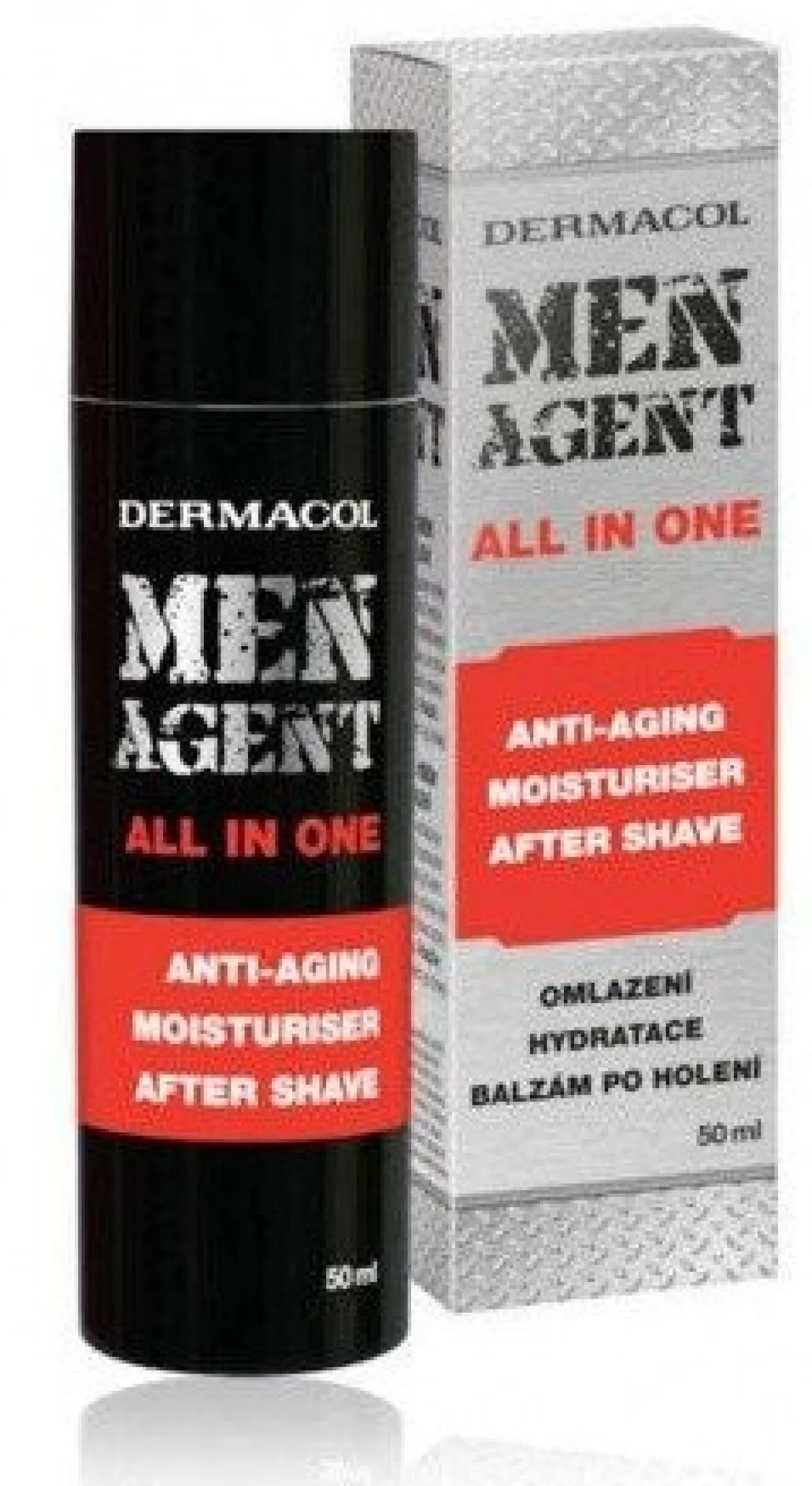 Men Agent Bálsamo After Shave e Gel Creme Antienvelhecimento