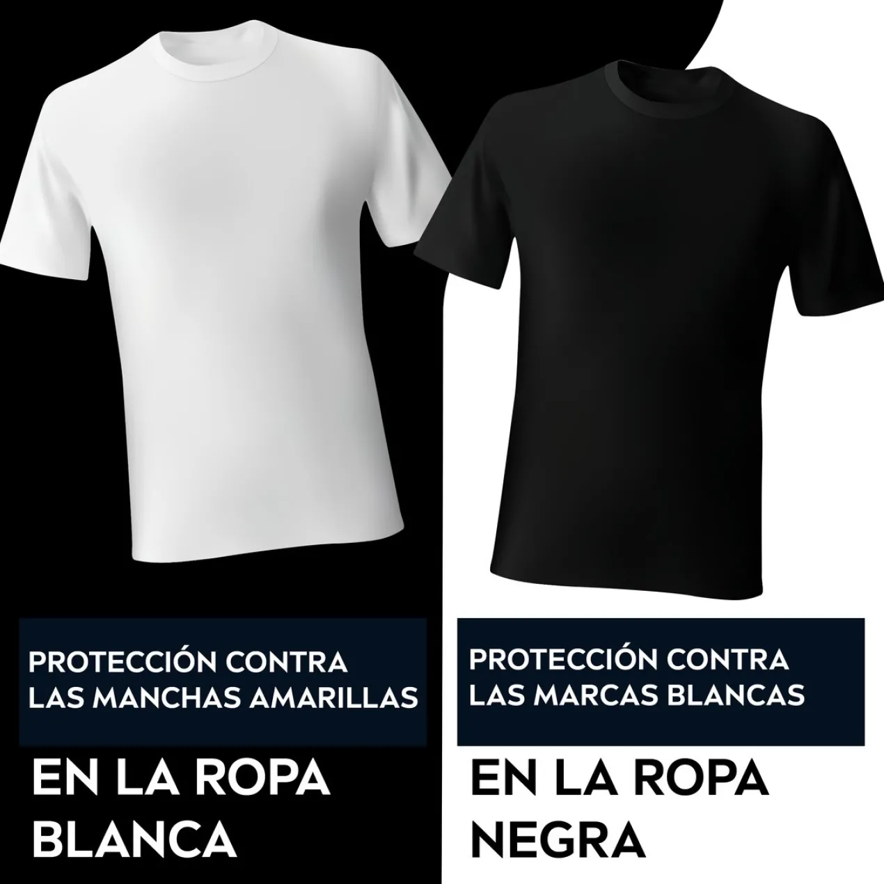 Men Black & White Invisible Desodorizante Roll On