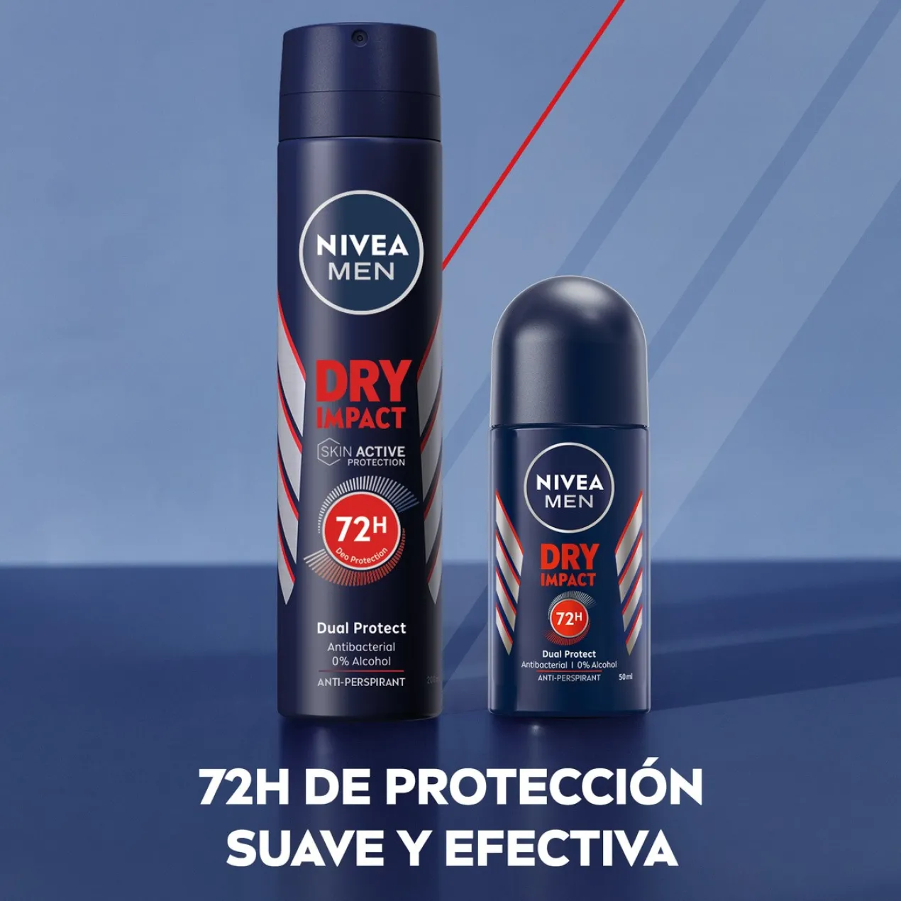 Men Dry Impact Desodorizante Spray Antitranspirante