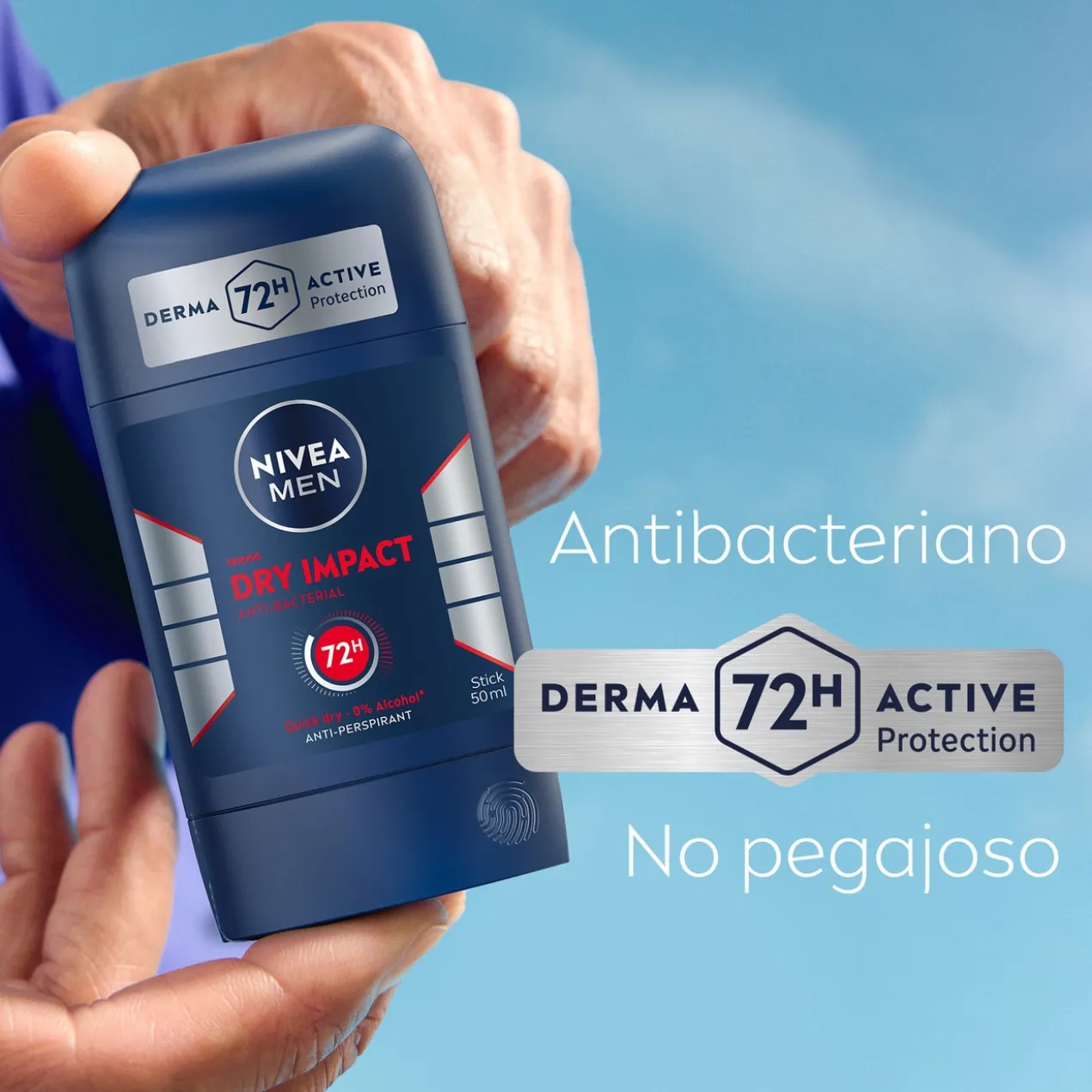 Men Dry Impact Desodorizante em Stick