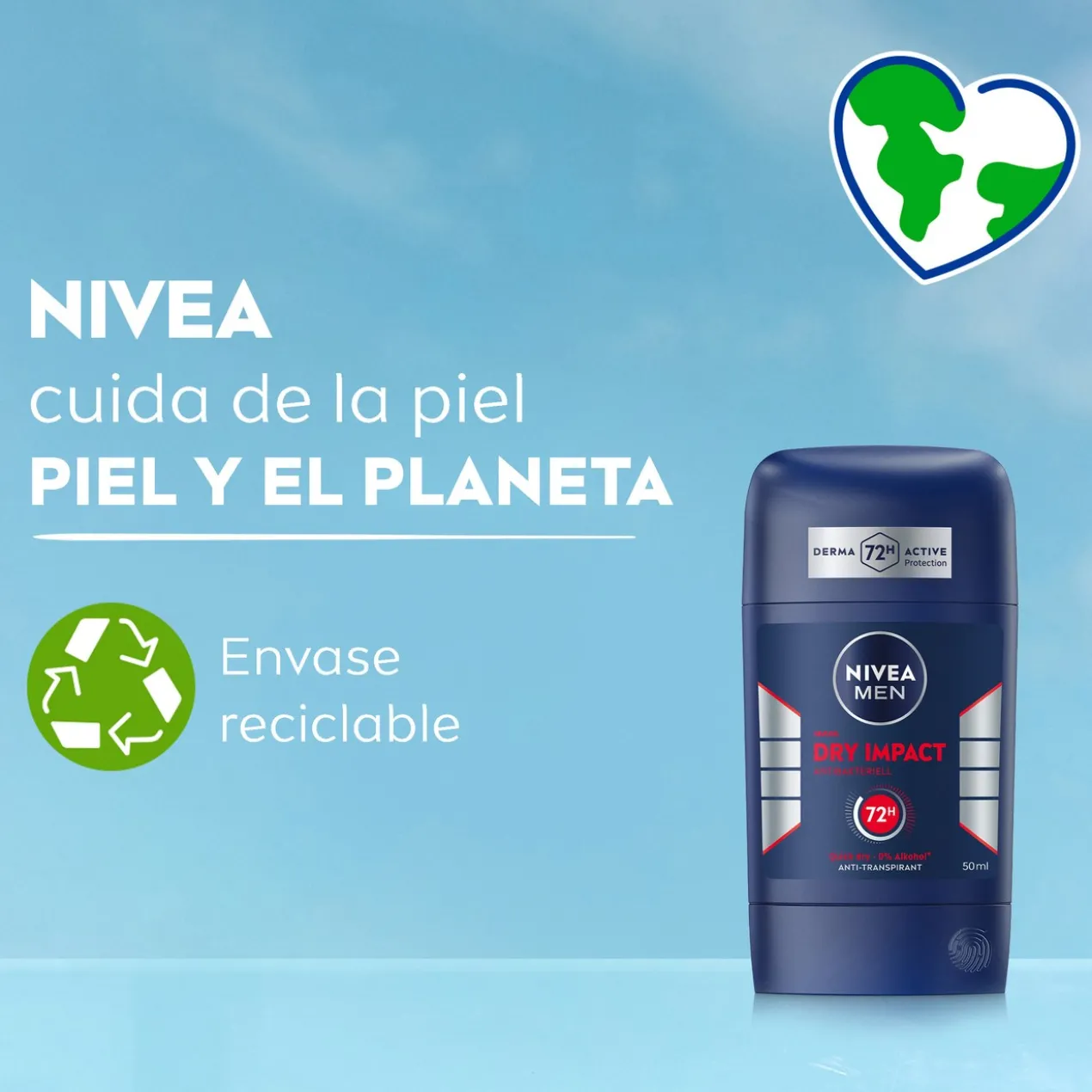 Men Dry Impact Desodorizante em Stick