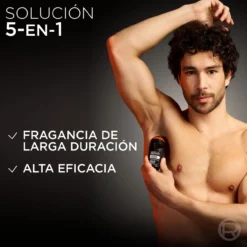 Men Expert Carbon Protect Desodorizante Roll-On Antitranspirante 5 em 1