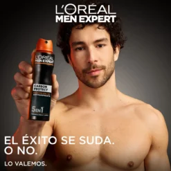 Men Expert Carbon Protect Spray Antitranspirante 5 em 1