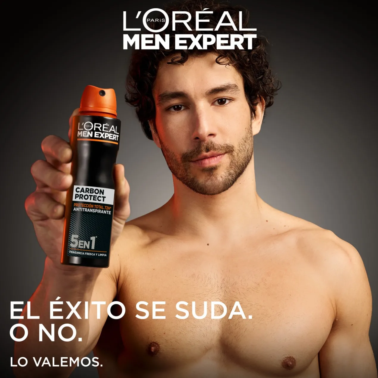 Men Expert Carbon Protect Spray Antitranspirante 5 em 1