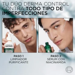 Men Expert Derma Control Gel de Limpeza Purificante