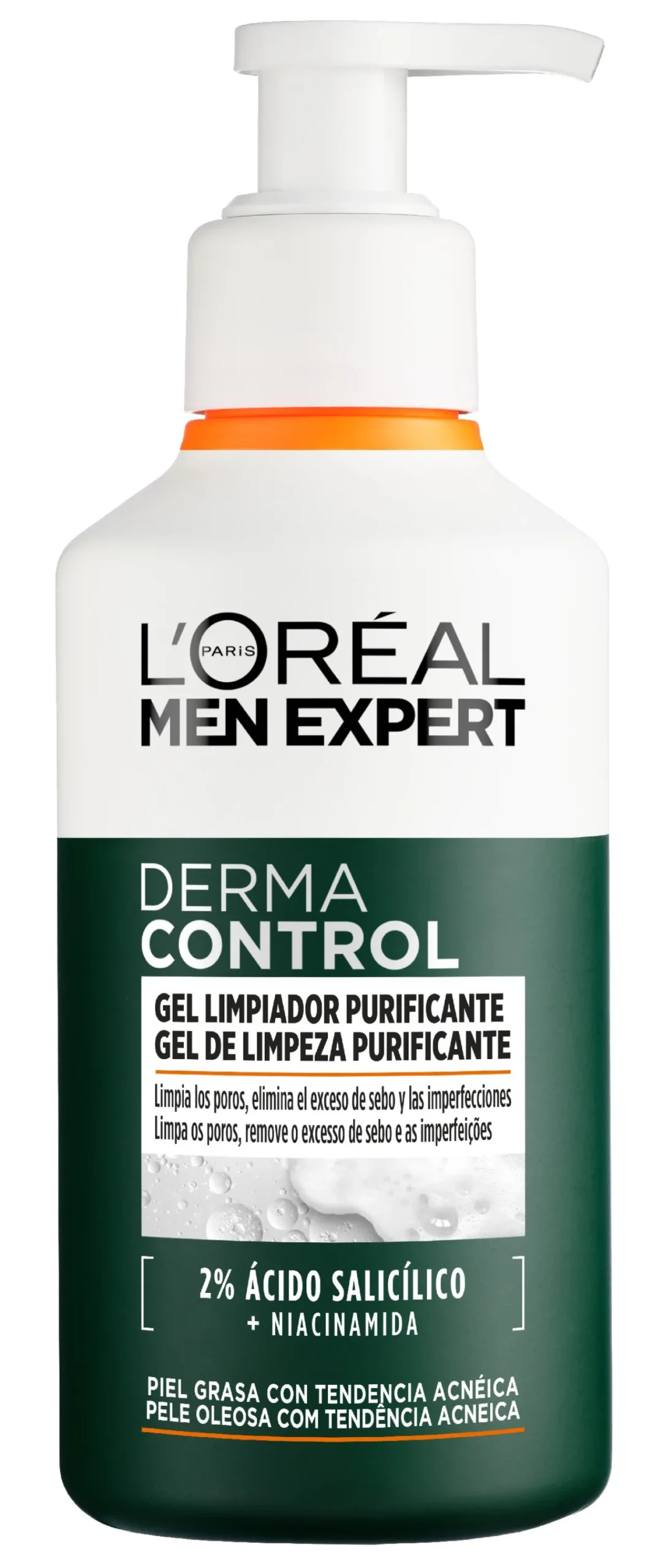Men Expert Derma Control Gel de Limpeza Purificante