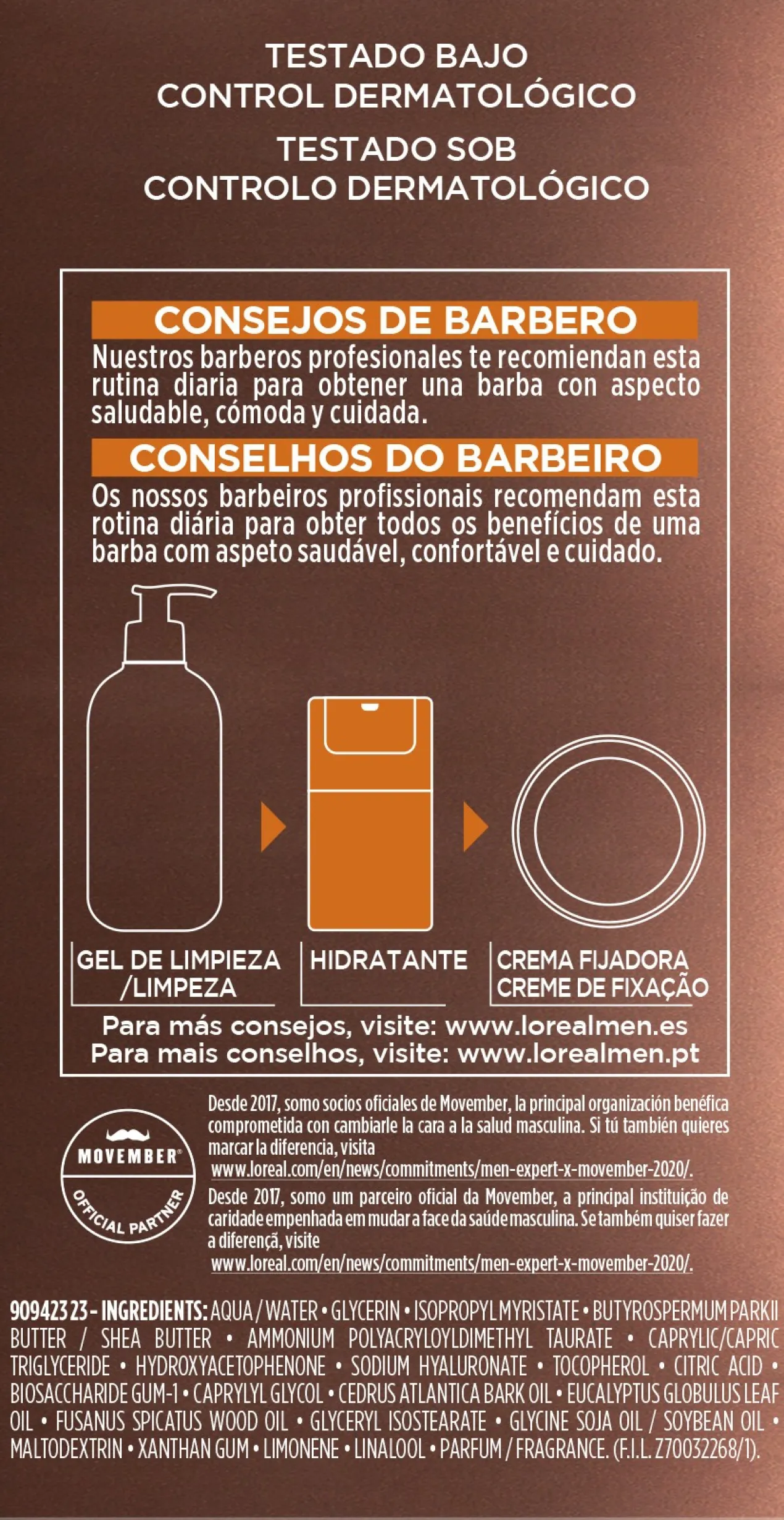 Men Expert Hidratante Barber Club para Pele e Barba