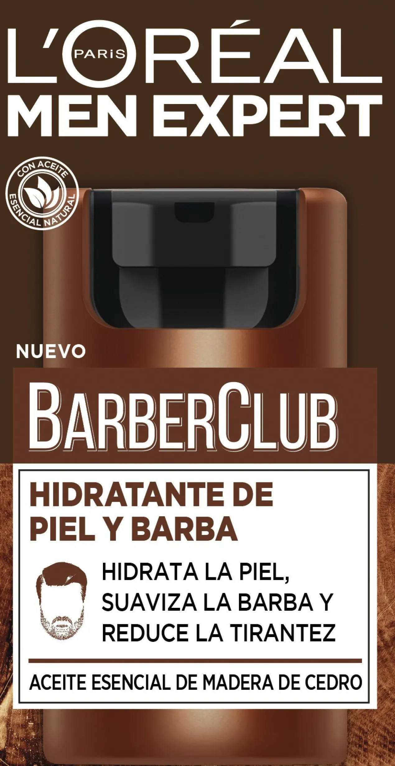 Men Expert Hidratante Barber Club para Pele e Barba