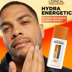 Men Expert Hydra Energetic Fluido Invisível Diário FPS 50+