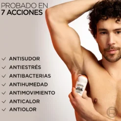 Men Expert Shirt Protect Desodorizante Roll-On Antitranspirante 48h Antimanchas