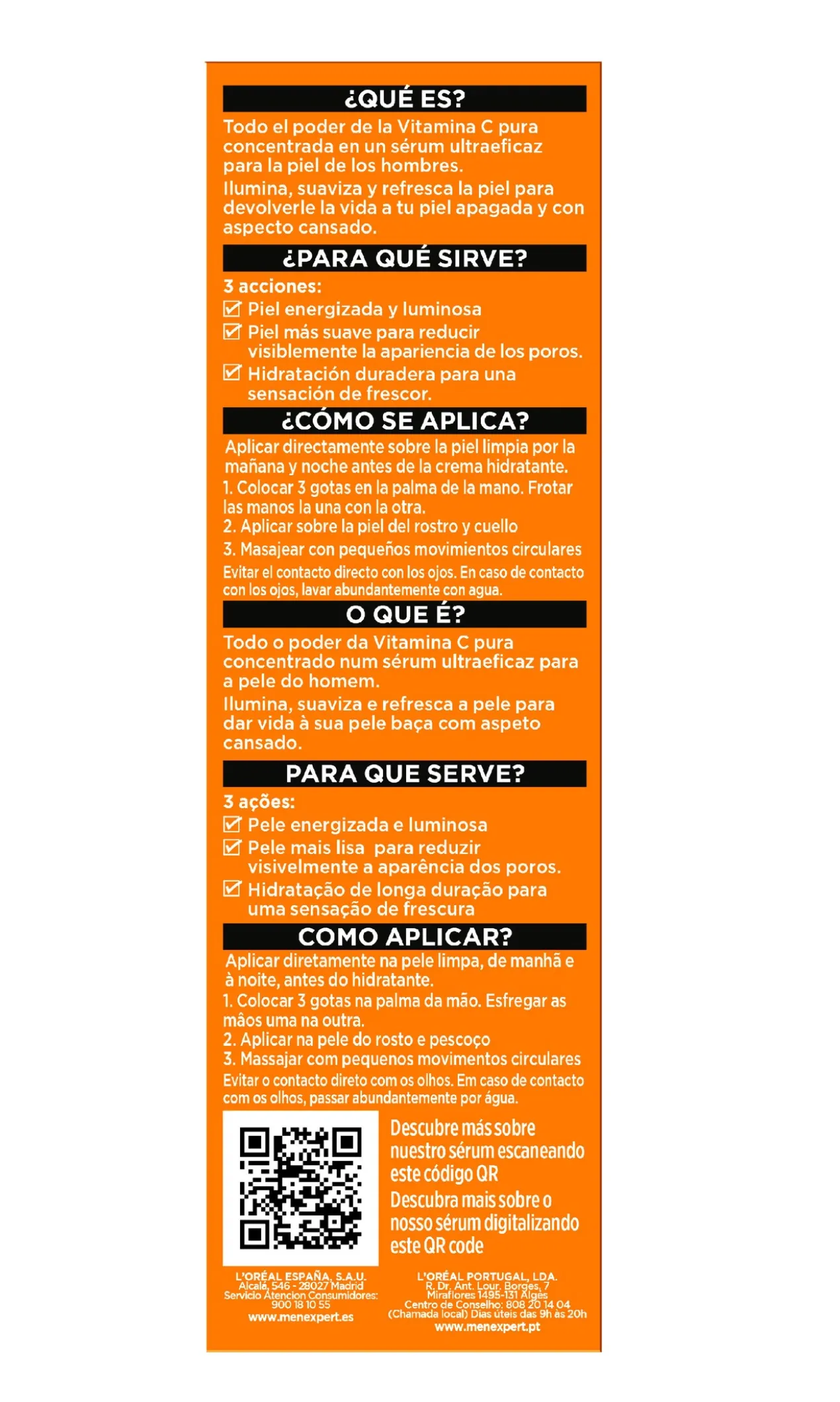 Men Expert Sérum Vitamina C Hydra Energetic