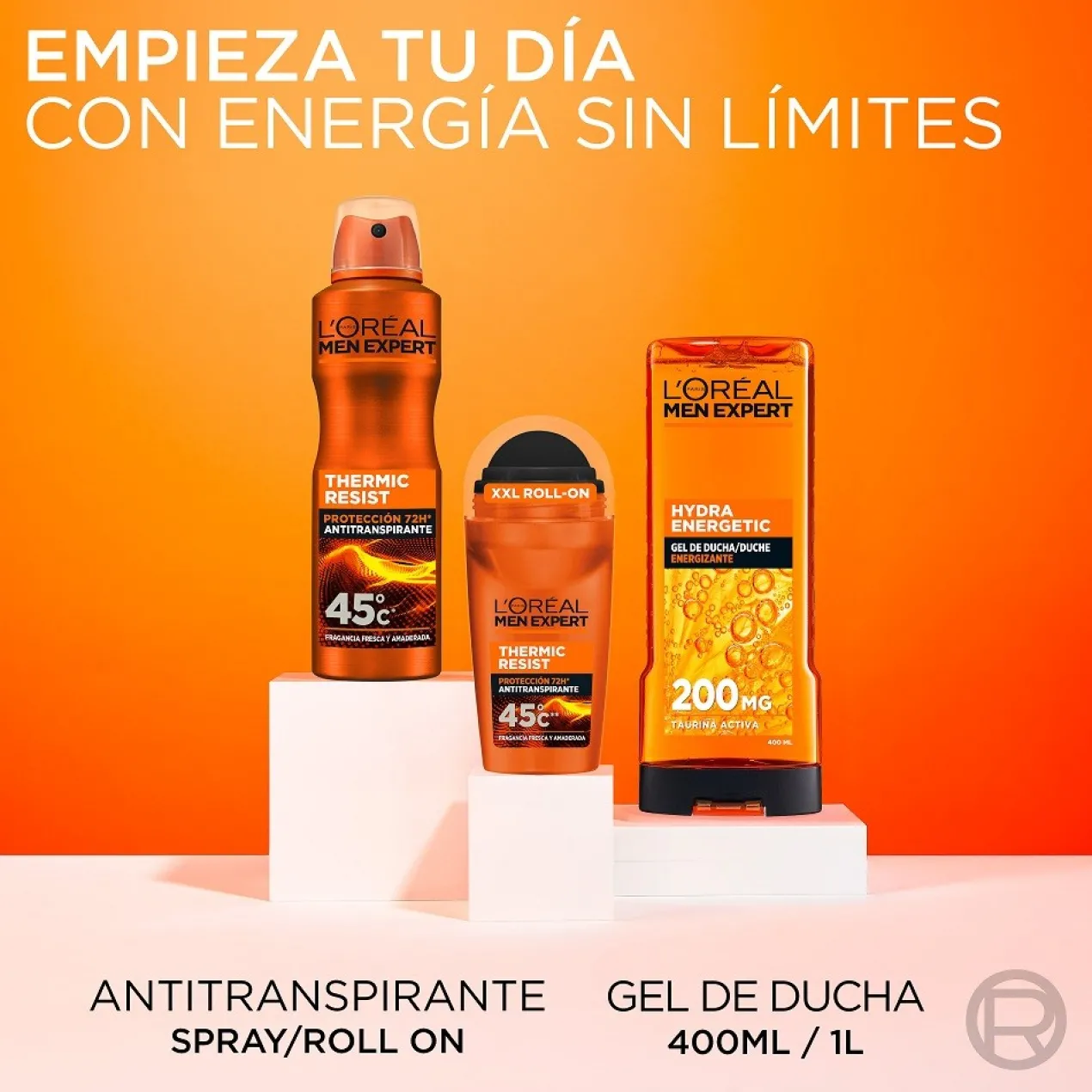 Men Expert Thermic Resist Desodorizante Roll-On
