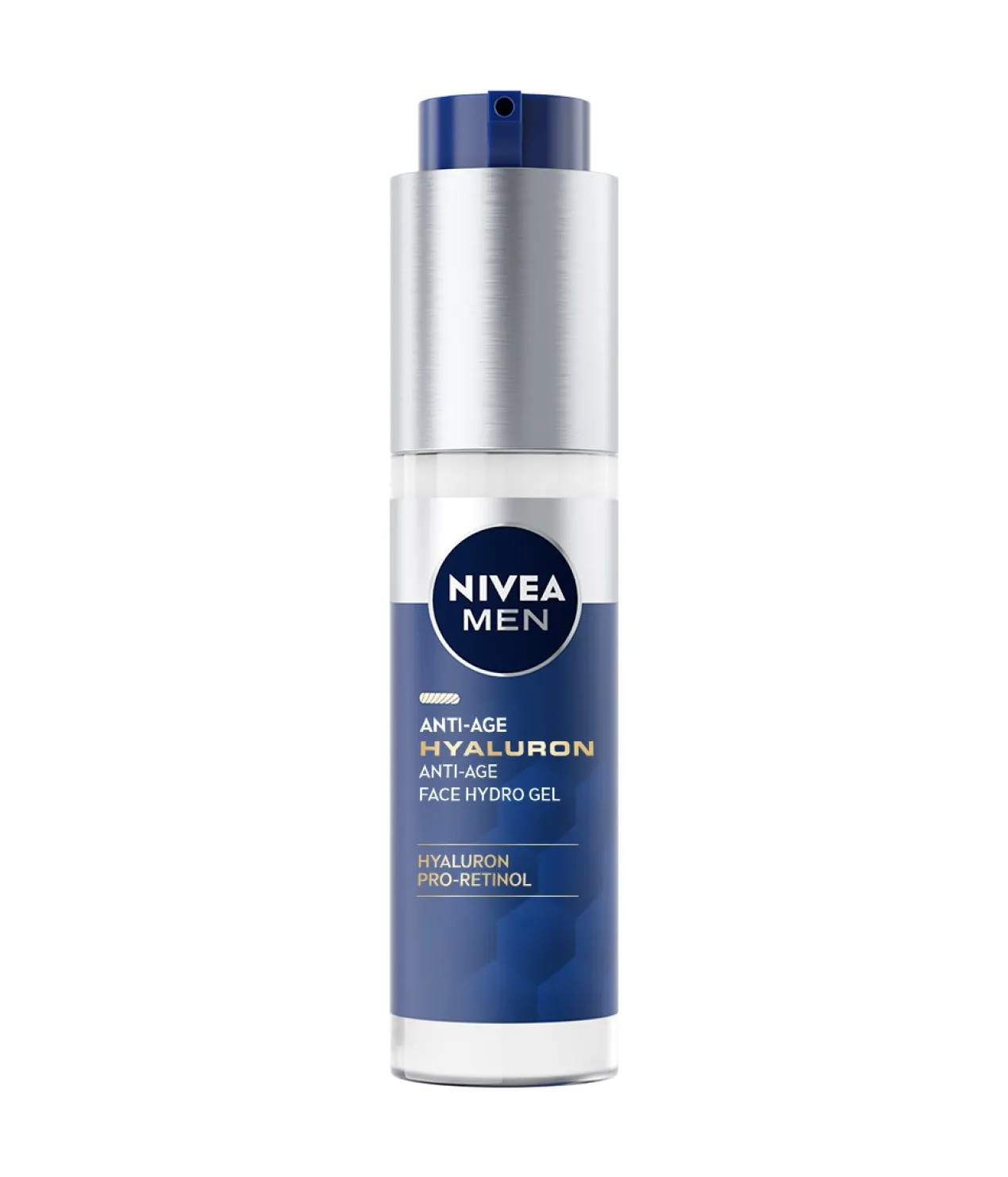 Men Hyaluron Gel Facial Hidratante Antienvelhecimento