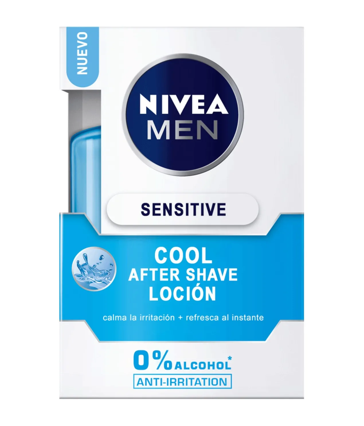 Men Sensitive Cool Loção After Shave