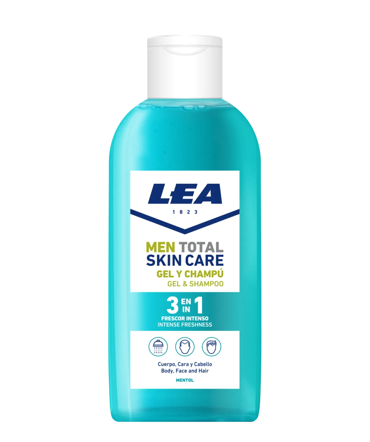 Men Total Skin Care Gel & Shampoo Frescor Intenso