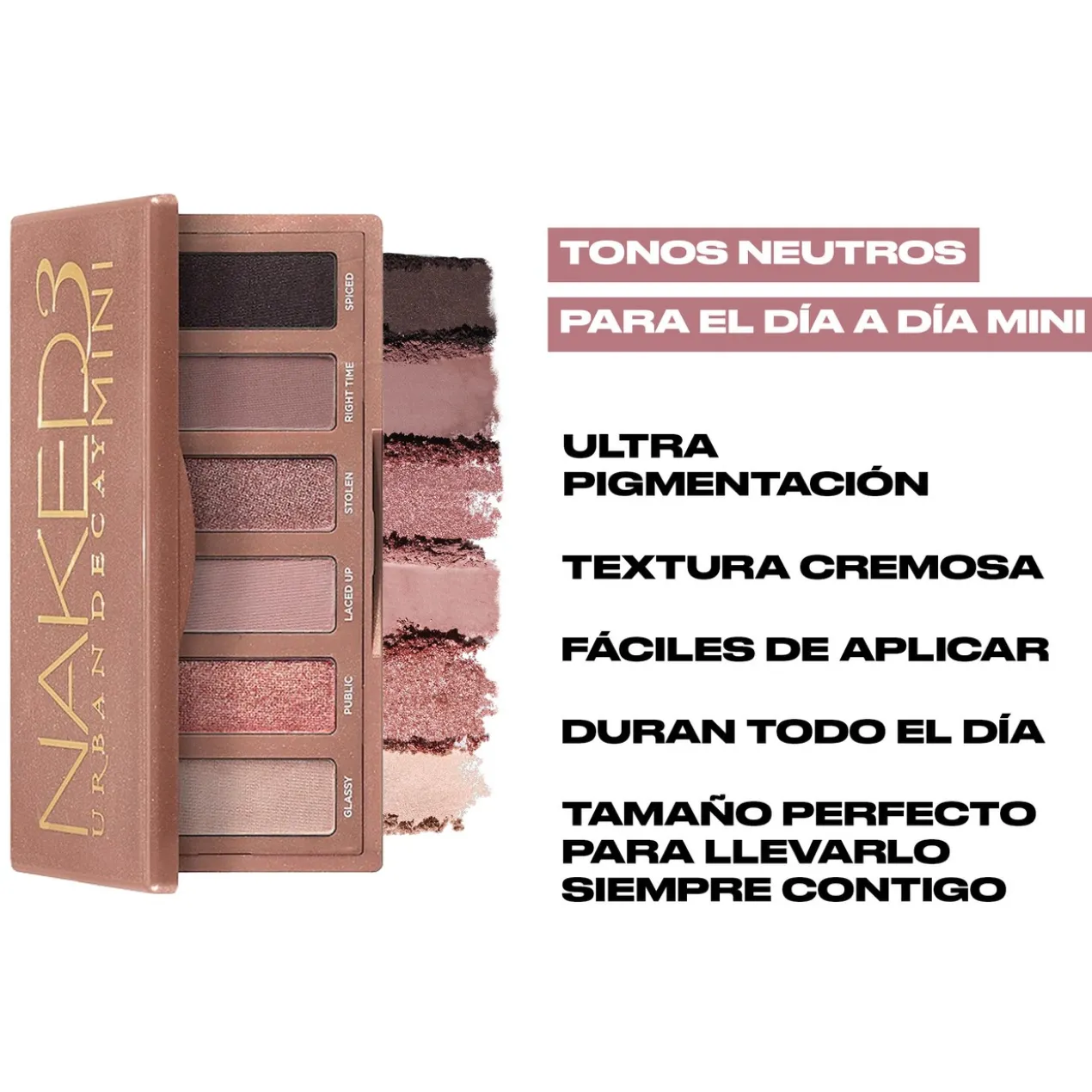 Mini Paleta de Sombras Naked 3
