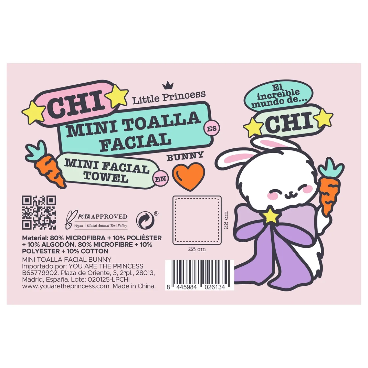 Mini Toalha Facial