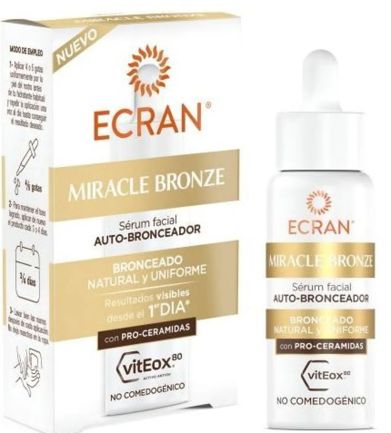 Miracle Bronze Sérum Facial Autobronzeador