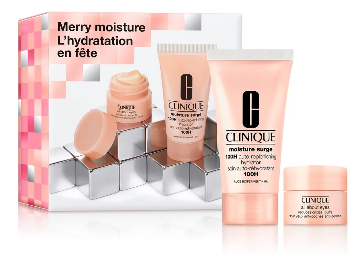Moisture Surge + Contorno de Olhos All About Eyes Estojo Hidratante