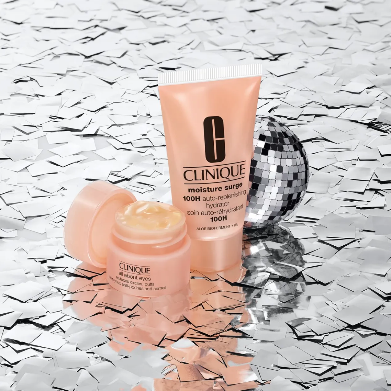 Moisture Surge + Contorno de Olhos All About Eyes Estojo Hidratante