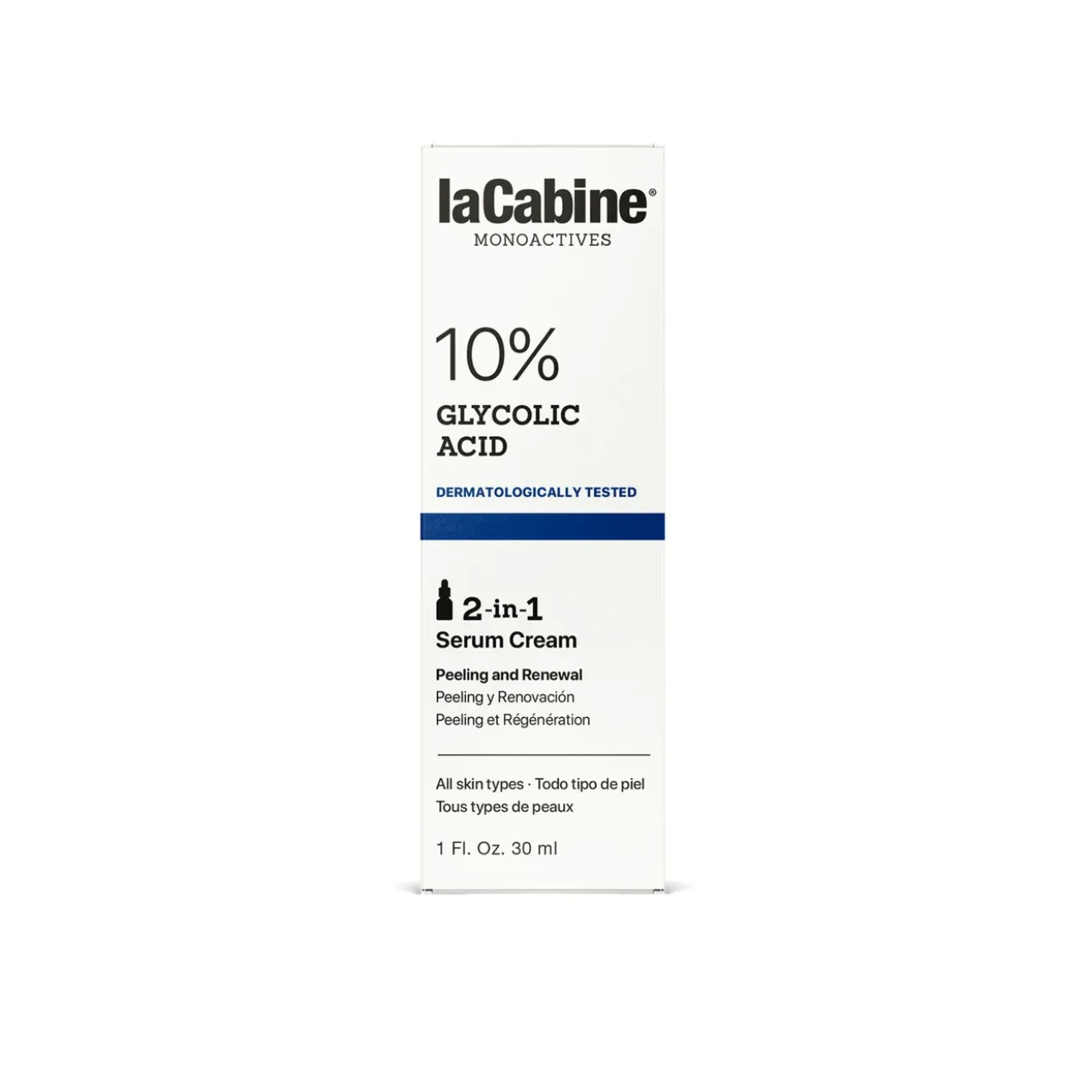 Monoactivos Sérum Creme 10% Ácido Glicólico