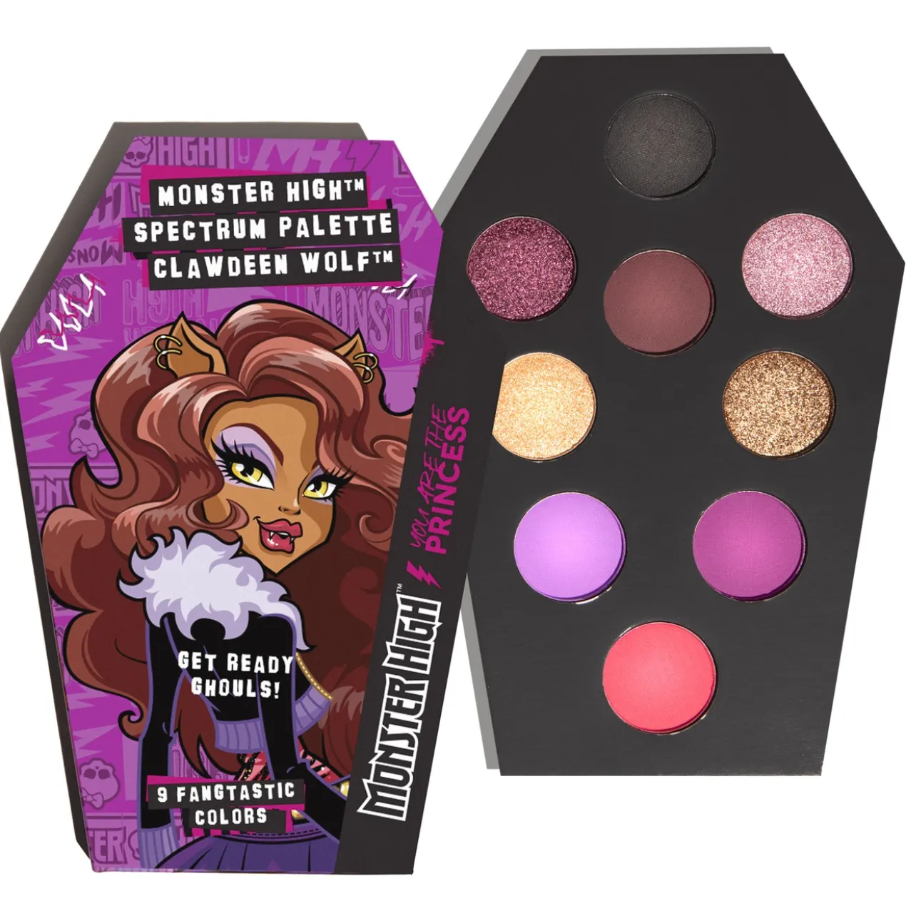 Monster High Spectrum Palette Cementery Paleta de Sombras
