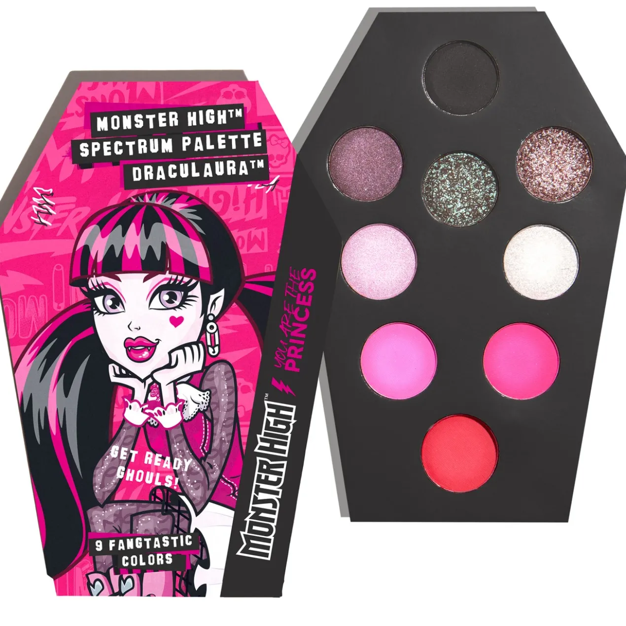 Monster High Spectrum Palette Coffin Paleta de Sombras