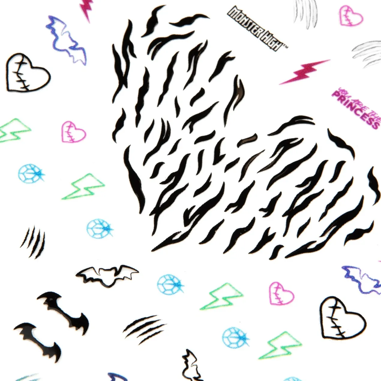 Monster High Stickers Para Unhas