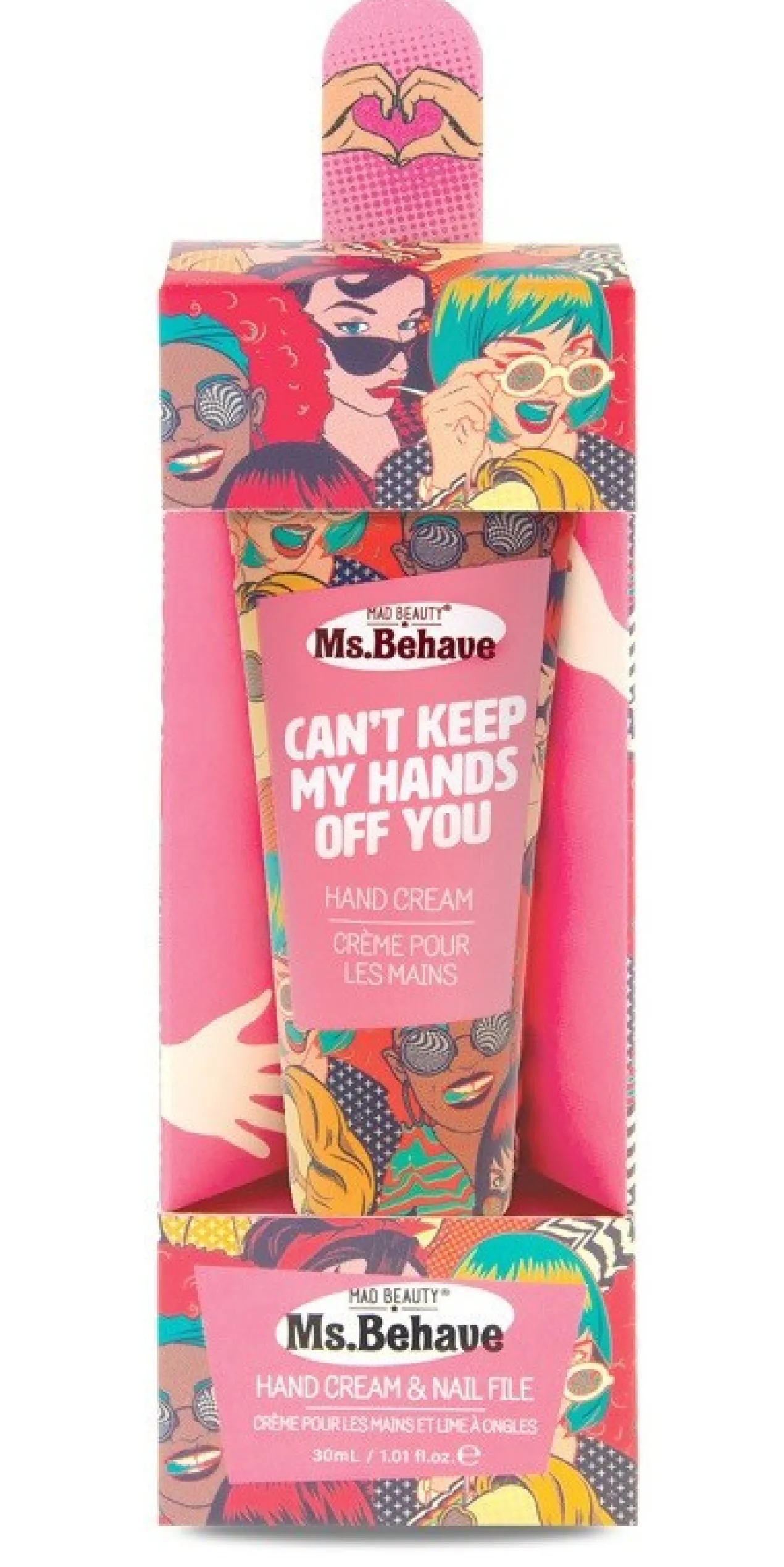 Ms. Behave Conjunto de Creme de Mãos + Lima de Unhas