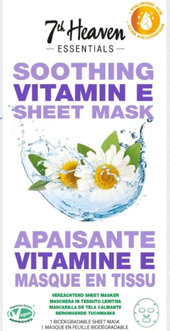 Máscara Calmante Essentials Vit E Camomila