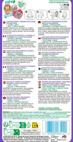 Máscara Calmante Essentials Vit E Camomila