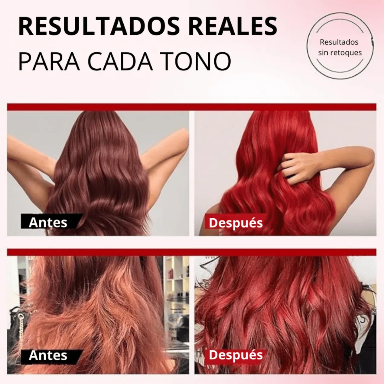 Máscara Capilar Pigmentante Vermelha
