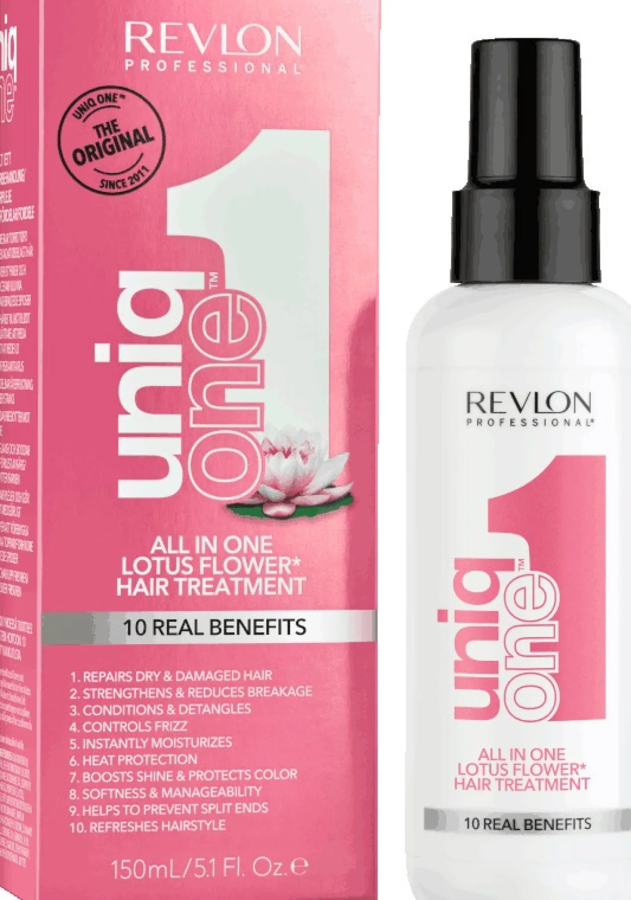 Máscara Capilar sem Enxágue Uniq One Lotus