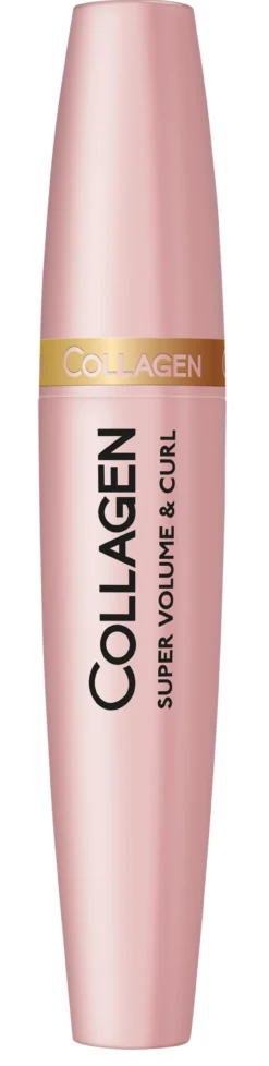 Máscara de pestanas collagen Super Volume e Curl