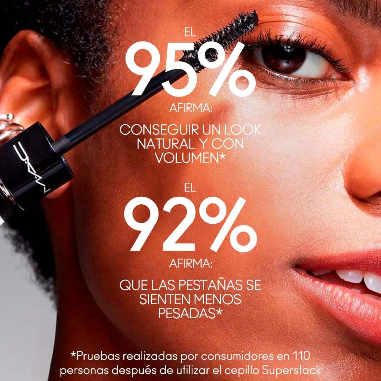 Máscara de Pestanas Tamanho Mini