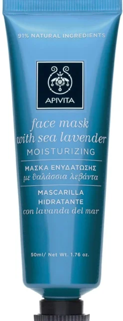 Máscara Facial Antienvelhecimento com Lavanda-do-Mar